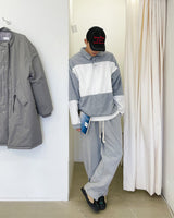 リックナッピングバンドトレーニングパンツ/lick napping band training pants 3color