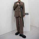 ダディ ベルト スラックス / SK Daddy Belt Slacks (Set Up / 3 colors)