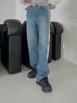 サイド グラス デニムパンツ / no.1778 side gras denim pants