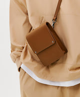 MULTI STRAP MINI SQUARE BAG (BROWN) (6586498744438)
