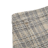 Tweed Set-up Mini Skirt [GREY] (6618879524982)