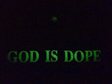 GOD IS DOPE SS TEE - BLACK (6635546247286)