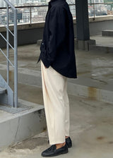 made by vir pleats pants 2COLOR
