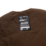 [UNISEX] Reversible Padded Cardigan Coat (Brown) (6656655294582)
