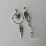 ラブシルバーエンジェルピアス / Love Silver Angel Earring