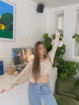 cotton candy cardigan set (6686089904246)