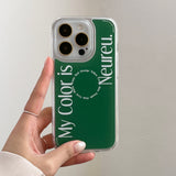 マイカラーケース / My Color Case (Green Jelly Hard)