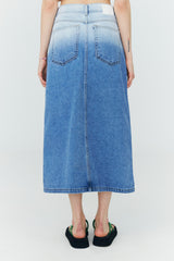 グラデーション デニムスカート / Gradation Denim Skirt