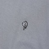 オーバーフィットマシュマロポイントショートスリーブT/OVERFIT MARSHMALLOW POINT SHORT-SLEEVED T-DEEP GRAY