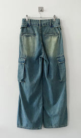 Tosco cargo denim pants