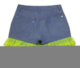デニムショートパンツ/ Denim shorts (4359619281014)