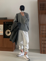 Nus. Black Mac Coat(봄 가을)