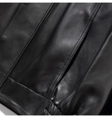 ラムスキンオーバーフィットボンバージャケット/LAMSKIN OVERFIT BOMBER JACKET