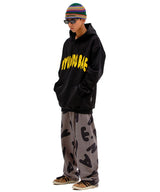 Pattern sweat pants ( CHARCOAL ) (6626182660214)