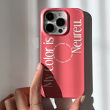 マイカラーケース / My Color Case (Pink Slim Hard)
