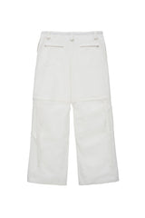 コンバーティブルパラシュートパンツ / CONVERTIBLE PARACHUTE PANTS (IVORY)