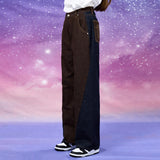 ワイドウェスタンミックスデニムパンツ / Wide western mix denim pants