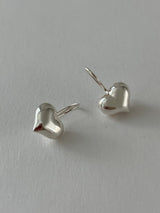 [92.5silver] フックハートピアス