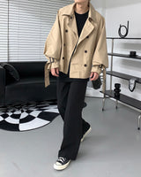 バルーンショートトレンチジャケット / GM Balloon Short Trench Jacket (2 colors)
