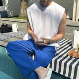 ラーガーアイススリットノースリーブシャツ / Lager Ice Slit Sleeveless Shirt (2 colors)