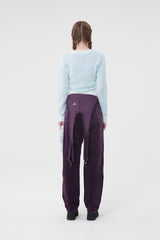 ウィティーバニークロップ丈ニット／WITTY BUNNY CROP KNIT [WHITE]