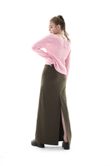 ステッチマキシスカート/STITCH MAXI SKIRT