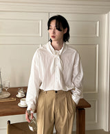 Eco scarf shirt (3 color) (6678006923382)