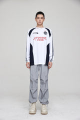 2フューリアスクラブサッカージャージ LS Tシャツ / 2 FURIOUS CLUB SOCCER JERSEY LS T-SHIRT WHITE