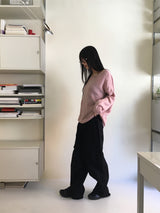 ヘッチスプリング アルパカウール リップネックニット