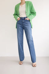 プレミアムロングストレートデニムパンツ / FF-44 /  PREMIUM LONG STRAIGHT DENIM PANTS