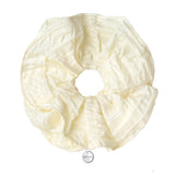CLOUD SHIRRING SCRUNCHY(IVORY)