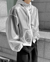 ステーんレスフードジップ / Stainless hood zip