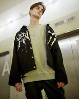 切り替えジップトレーナー / MULTI PANEL ZIP SWEATSHIRT (4578022162550)