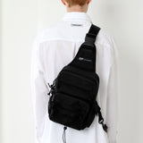 CORDURA TECH SLING BAG (ALL BLACK) (6554725122166)
