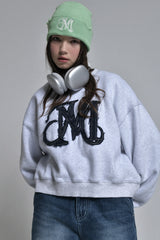 ダメージロゴビーニー / damage logo beanie (green)