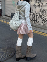 ロマンティックリンクルバンディングスカート / Romantic wrinkle banding skirt