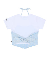 [NF] TIE-DYE RIBBON LAYERED TEE (WHITE)_F23QB486