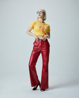 グラフィックプリントクロップドTシャツ / GRAPHIC PRINT CROPPED T-SHIRT