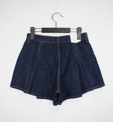 ファブリックプリーツショーツ/no.784 fabric pleated shorts