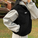 [BELLIDE MADE] Fleece wool vest.