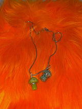 Trippy mushroom necklace.03 (8color)