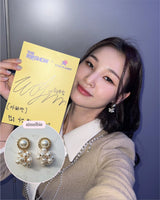 パールブーケピアス - アンティーク ver. / Pearl Bouquet Piercing - Antique ver. (Kep1er Chaehyun Earrings)