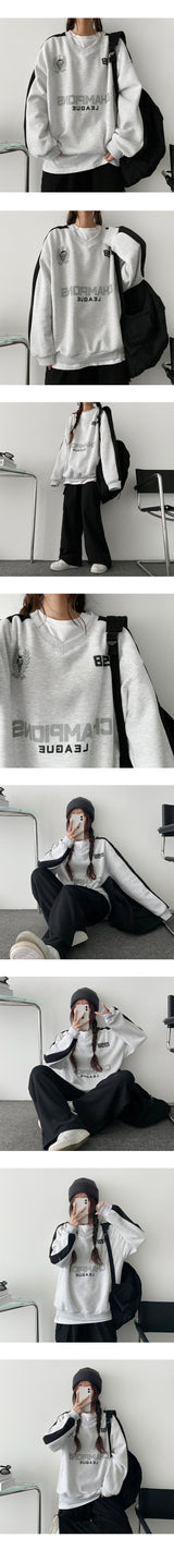 [Fleece] Champion Coloring Sweatshirt