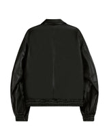 87-STAN030 [VeganLeather] ボールデストスタイリッシュラインバーシティレザージャケット