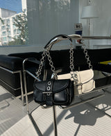 Shoulder Refine Chain Bag (2 color) (6678359146614)