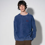 ビンテージウォッシングスウェットシャツ / vintage washing sweatshirt [navy]