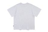 レインボーロゴTシャツ/RAINBOW LOGO TEE SHIRT_LIGHT GREY