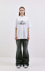 スノーマン Tシャツ / CHARMS SNOWMAN T-SHIRT WH