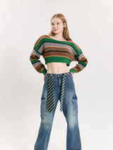 COZY STRIPE SWEATER