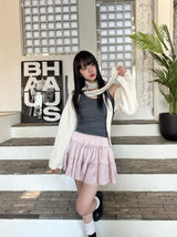 freesia shirred skirt